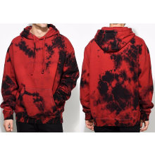 Men′s Crystal Red Dye Fashion Hoodie